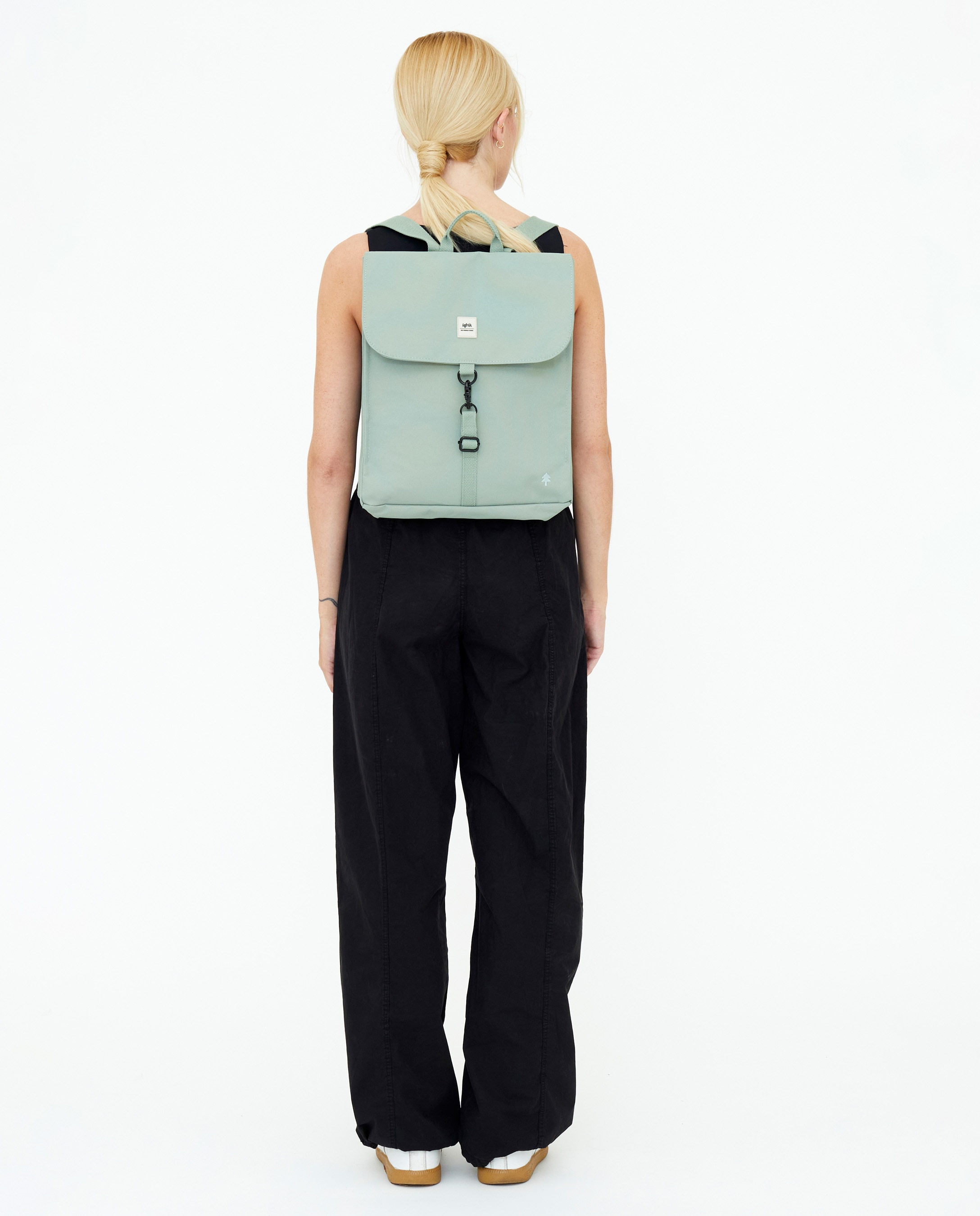 Mochila compacta unisex y funcional - Lefrik - Verde claro Verde claro-2