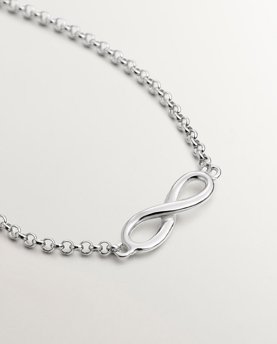 Pulsera de 925 con infinito - Aristocrazy - Plata Plata-5