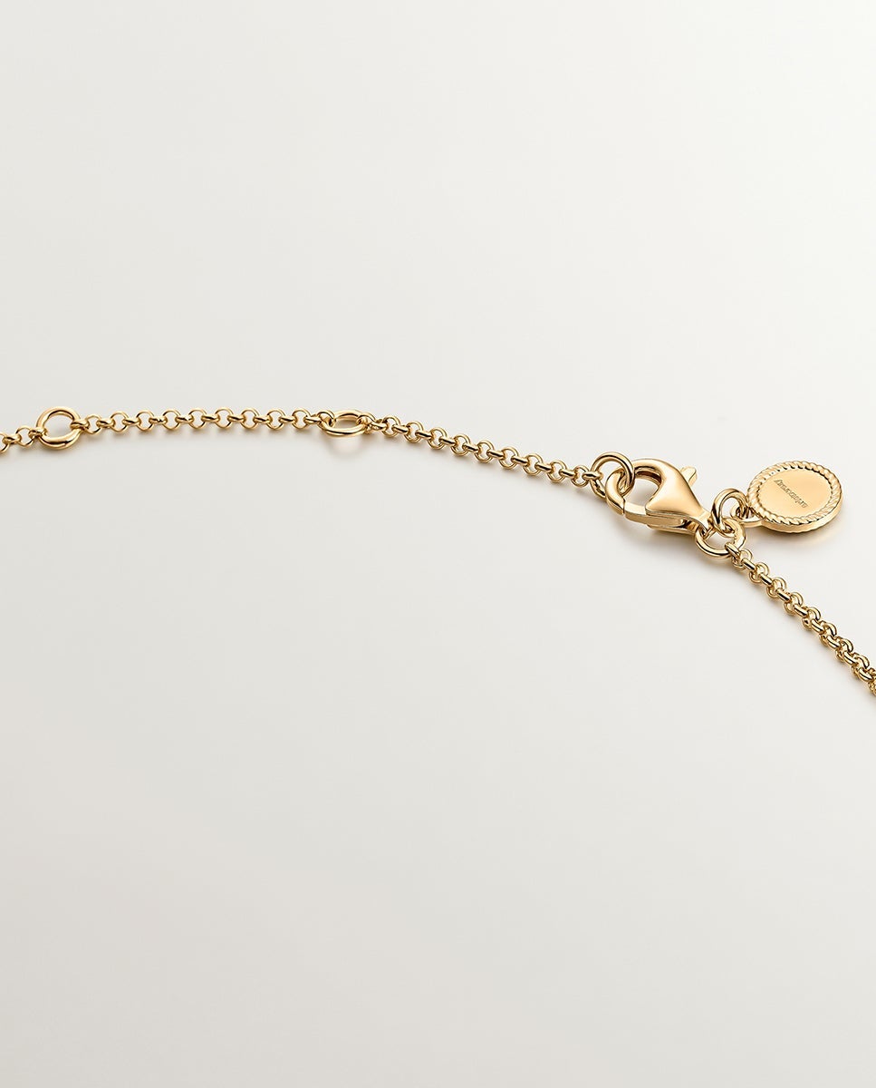 Cadena con colgante de plata 925 bañada en oro amarillo de 18k con infinito - Aristocrazy - Dorado Dorado-7