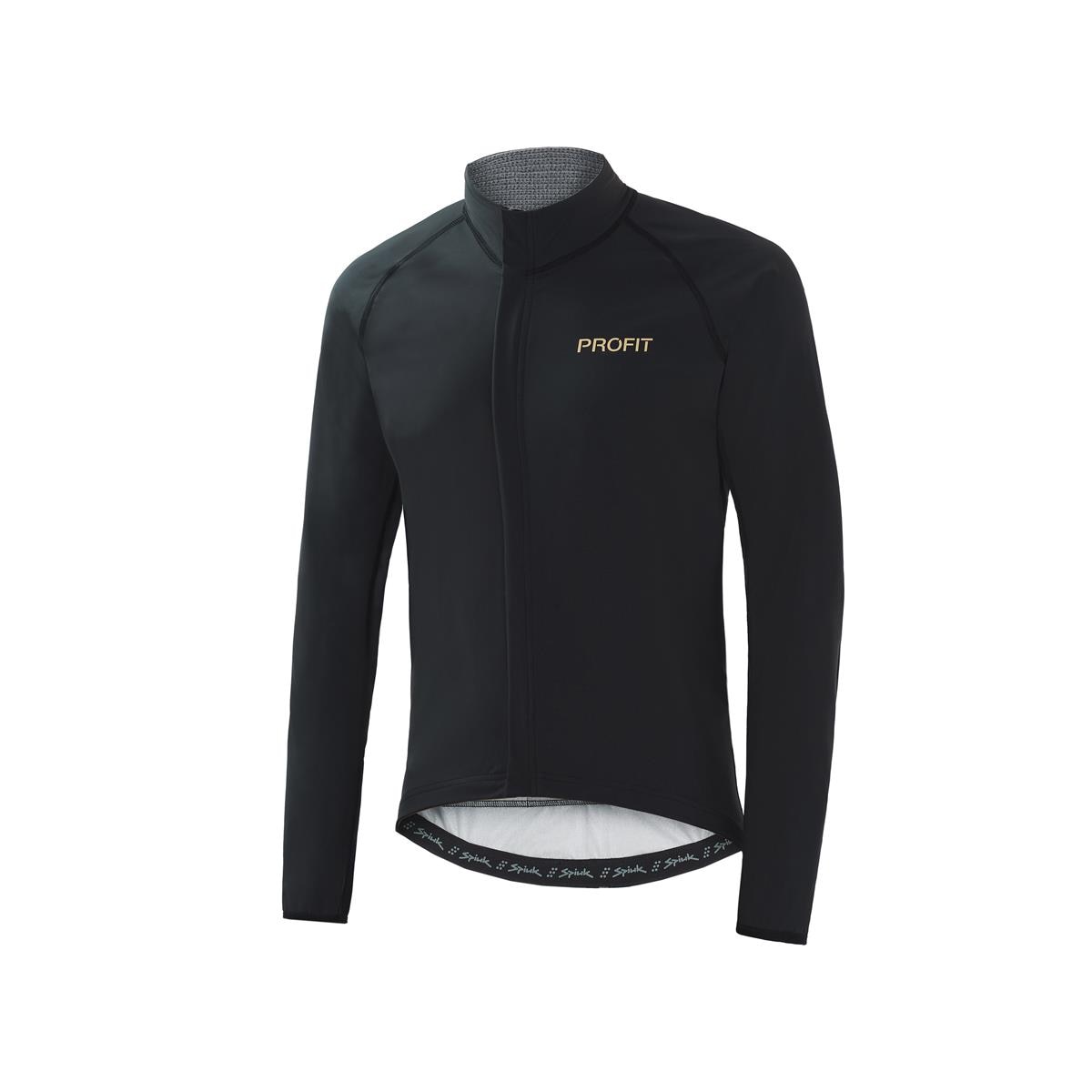 Spiuk Chaqueta de ciclismo hombre Profit Cold and Rain fina waterproof Negro