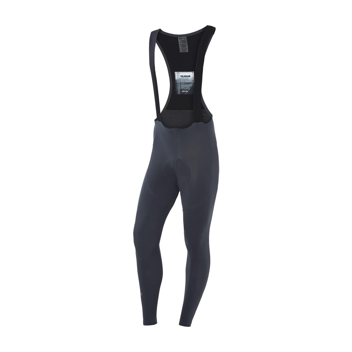 Imagen 0 de Culotte largo de ciclismo hombre Profit Cold and Rain Spiuk Gris oscuro