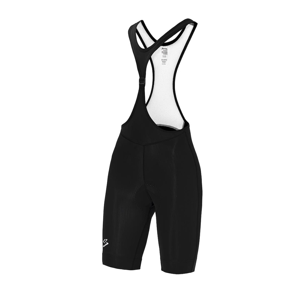 Spiuk Sportline Culotte pierna corta frontale anatomic w mujer negro ciclismo pantalones deportivos