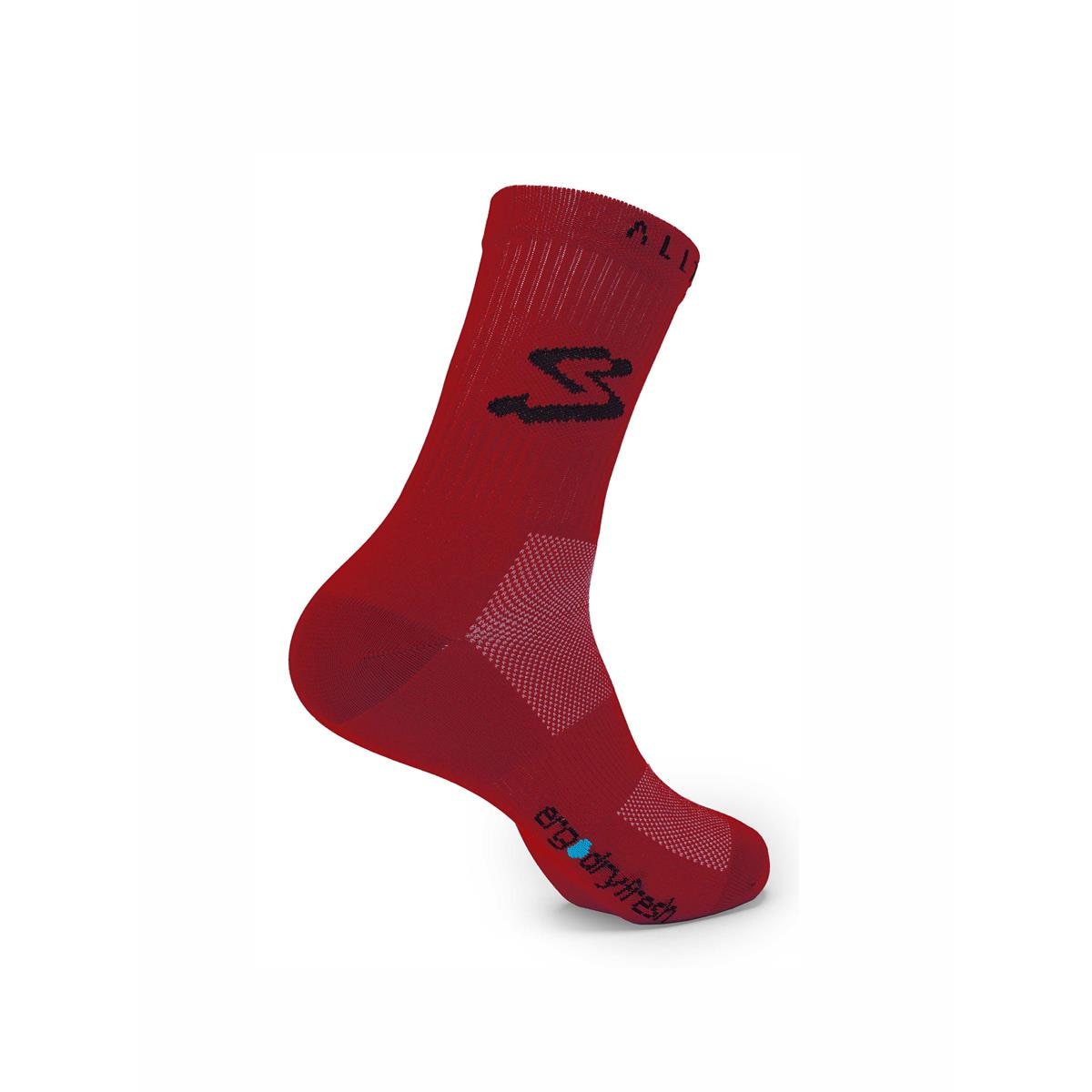 Calcetines de ciclismo unisex All Terrain Spiuk - Rojo Rojo-2