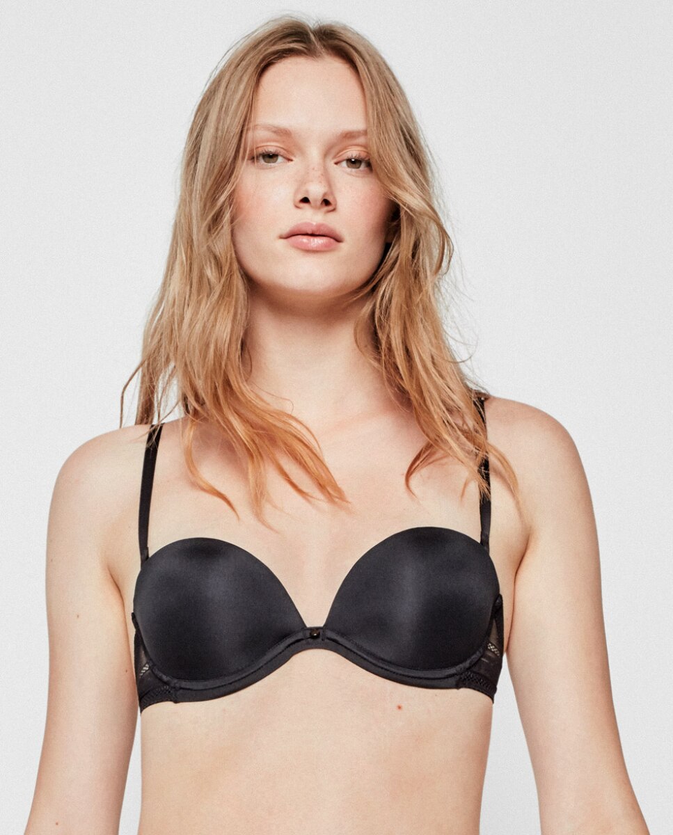Imagen 1 de Sujetador de mujer push up +1 multiposición - Negro Negro