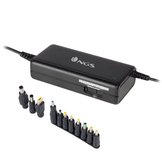 Imagen 0 de Cargador Universal Manual NGS Ban de 90 W para Ordenador Portátil
