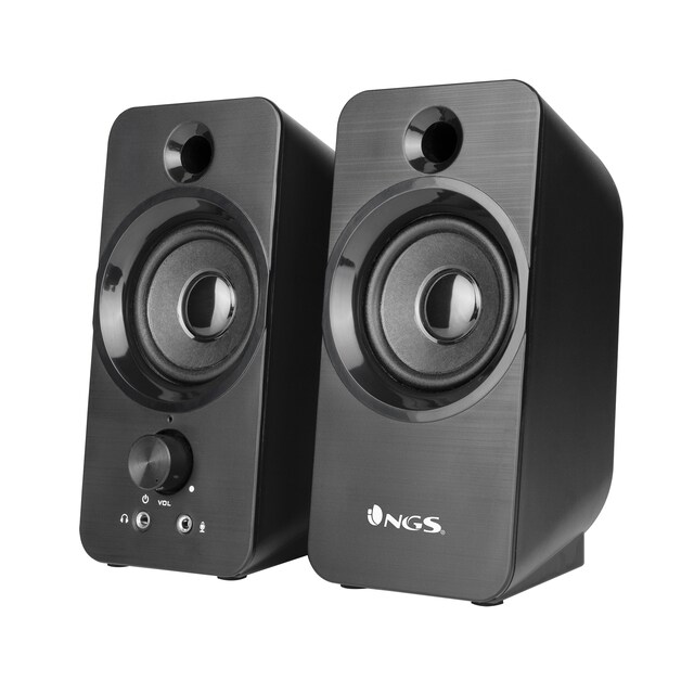 Imagen 0 de Altavoces Multimedia NGS SB350 2.0 para PC con Salida Auriculares, Conexión USB NGS