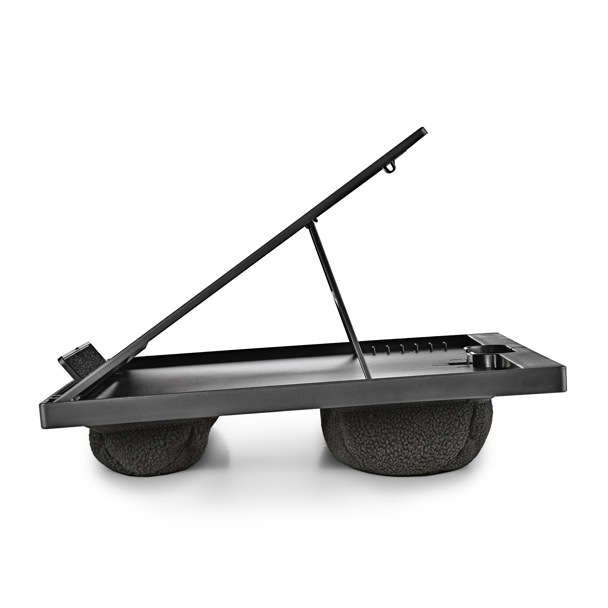 Imagen 3 de Soporte de Regazo NGS Lap Nest Multifuncional y Ergonómico con Base Acolchada - Negro Negro