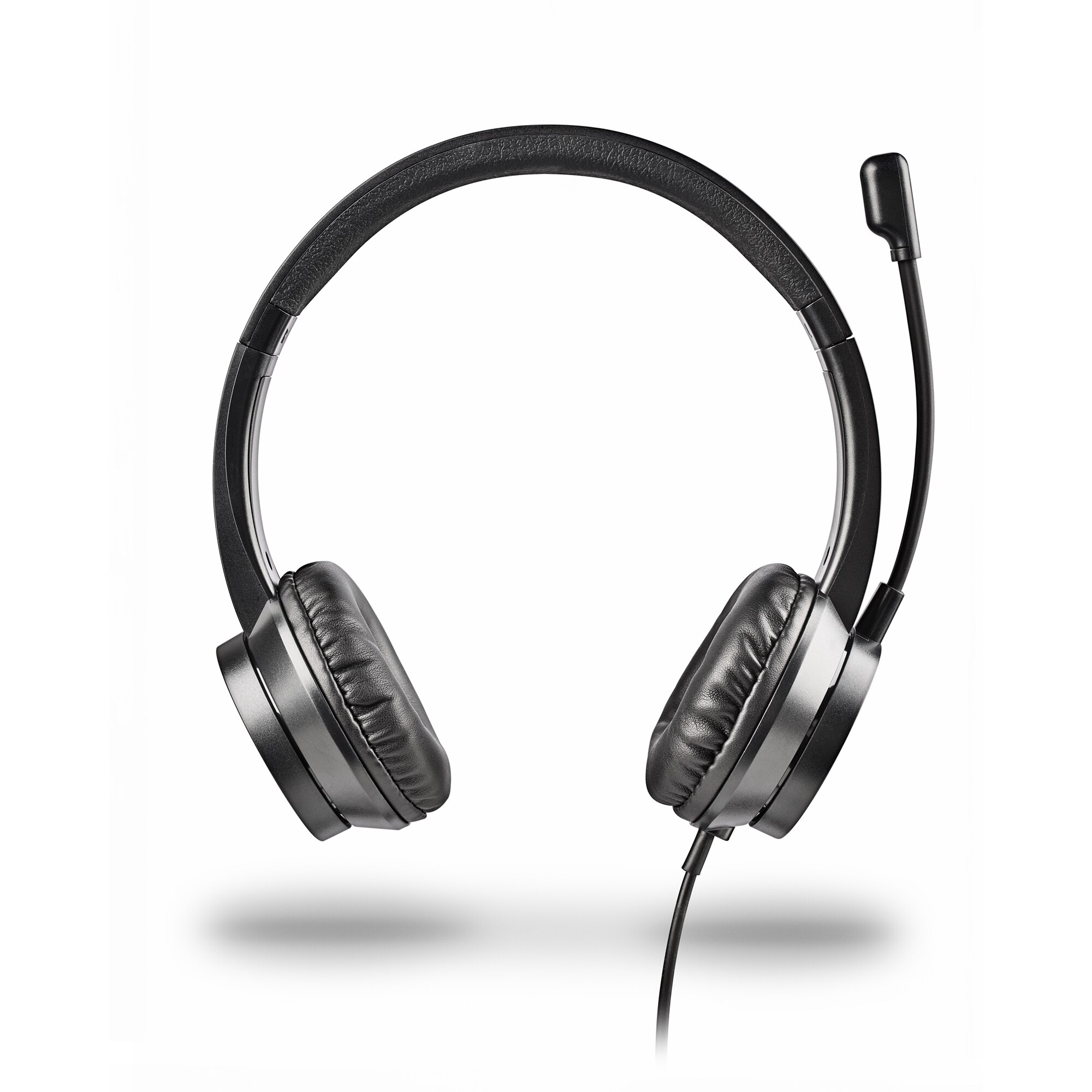 Auricular Stereo NGS MSX 11 Pro con Micrófono Ajustable y Conexión Jack 3.5mm + Adaptador Doble Jack - Negro Negro-3