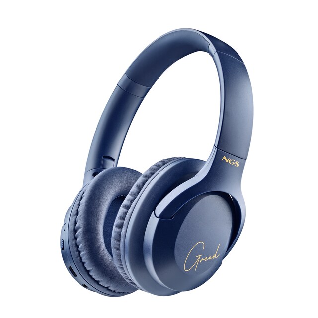 Imagen 0 de Auriculares de diadema NGS Inalámbricos Artica Greed con Micrófono