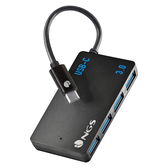Imagen 0 de Hub USB-C NGS Wonder iHub 4, Contiene 4 Puertos, Archivos de Alta Velocidad