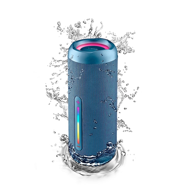 Imagen 0 de Altavoz inalámbrico NGS Roller Furia 3 Azul resistente al agua IPX7