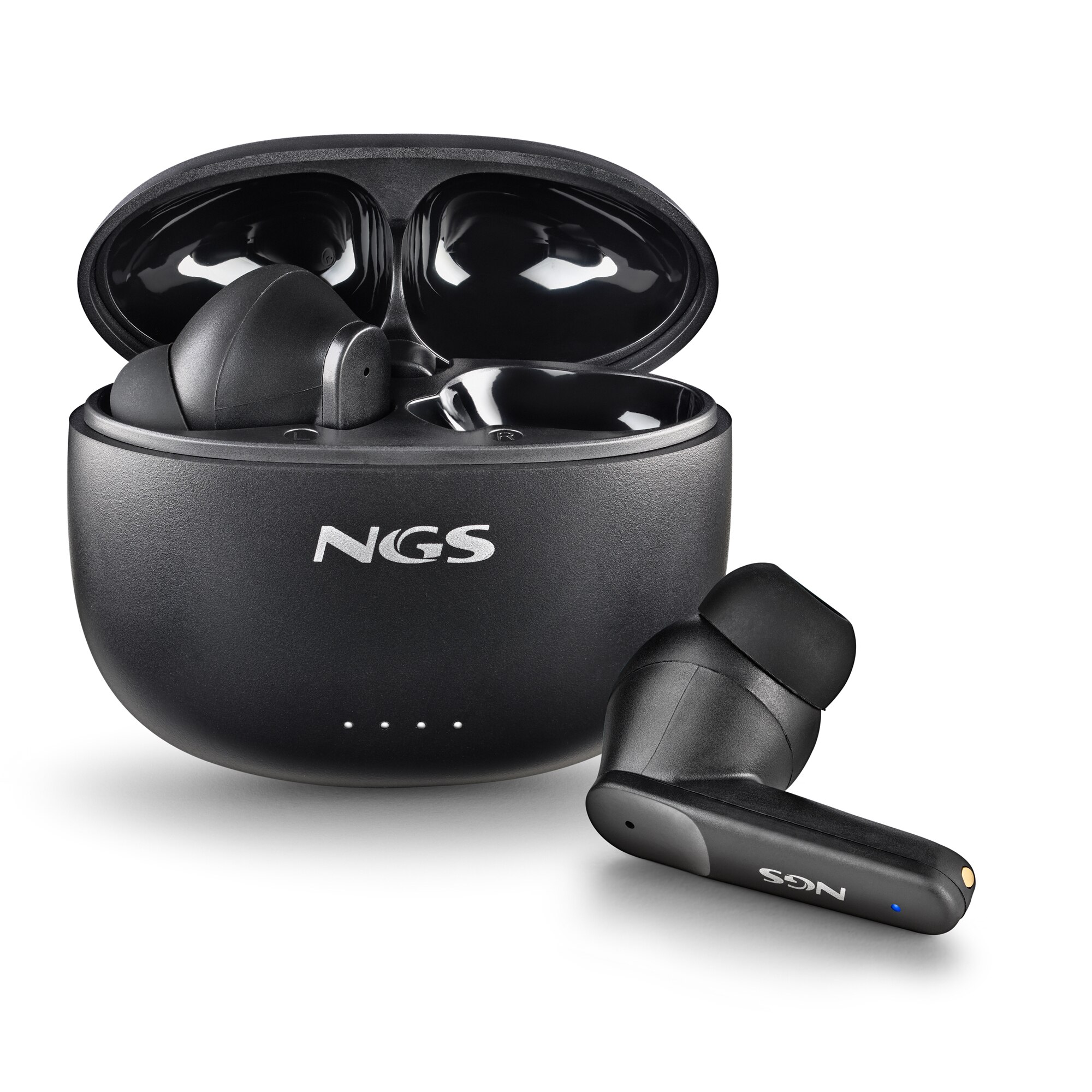 Auriculares True Wireless Stereo NGS Artica Hush Bluetooth 5.3 - Negro Negro-5