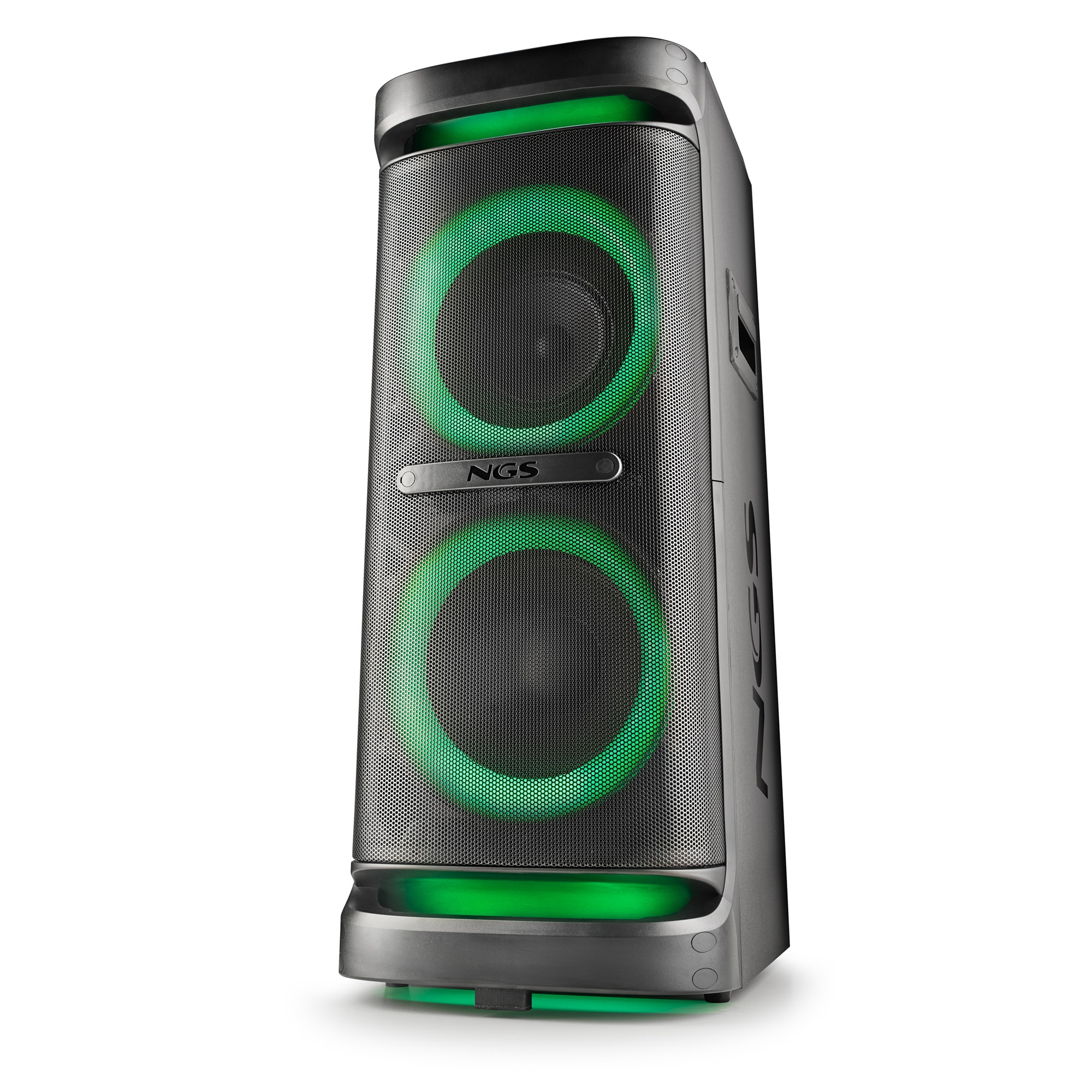 Altavoz portátil tipo fiesta NGS Wild Space 2 de 2000W compatible con tecnología bluetooth y TWS - Negro Negro-5