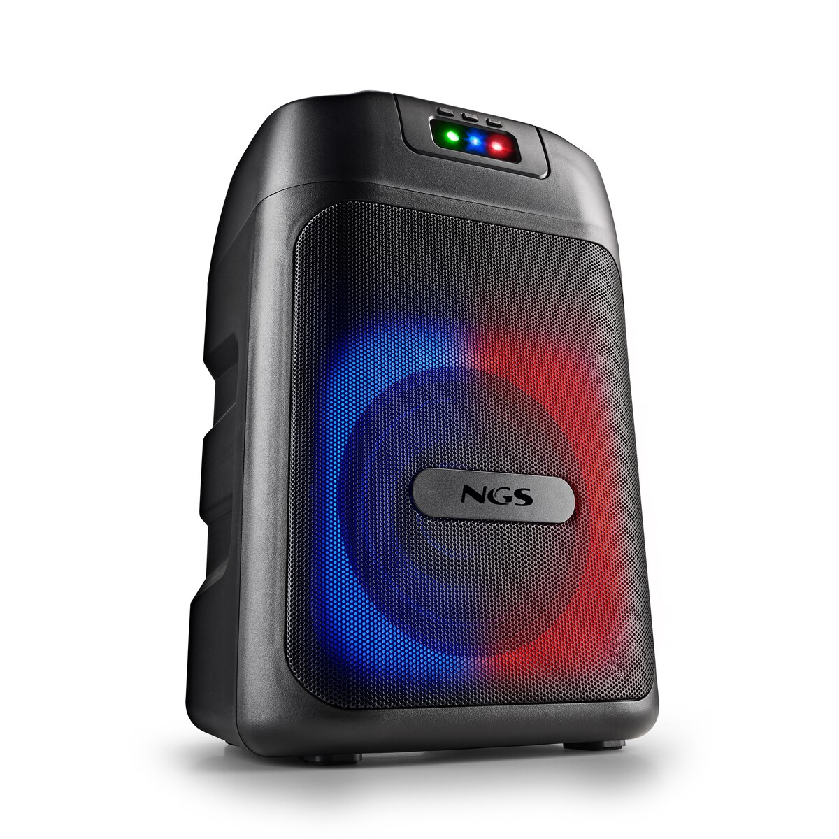 Altavoz portátil con luces láser NGS Wild Club de 80W compatible con tecnología bluetooth y TWS Negro-6