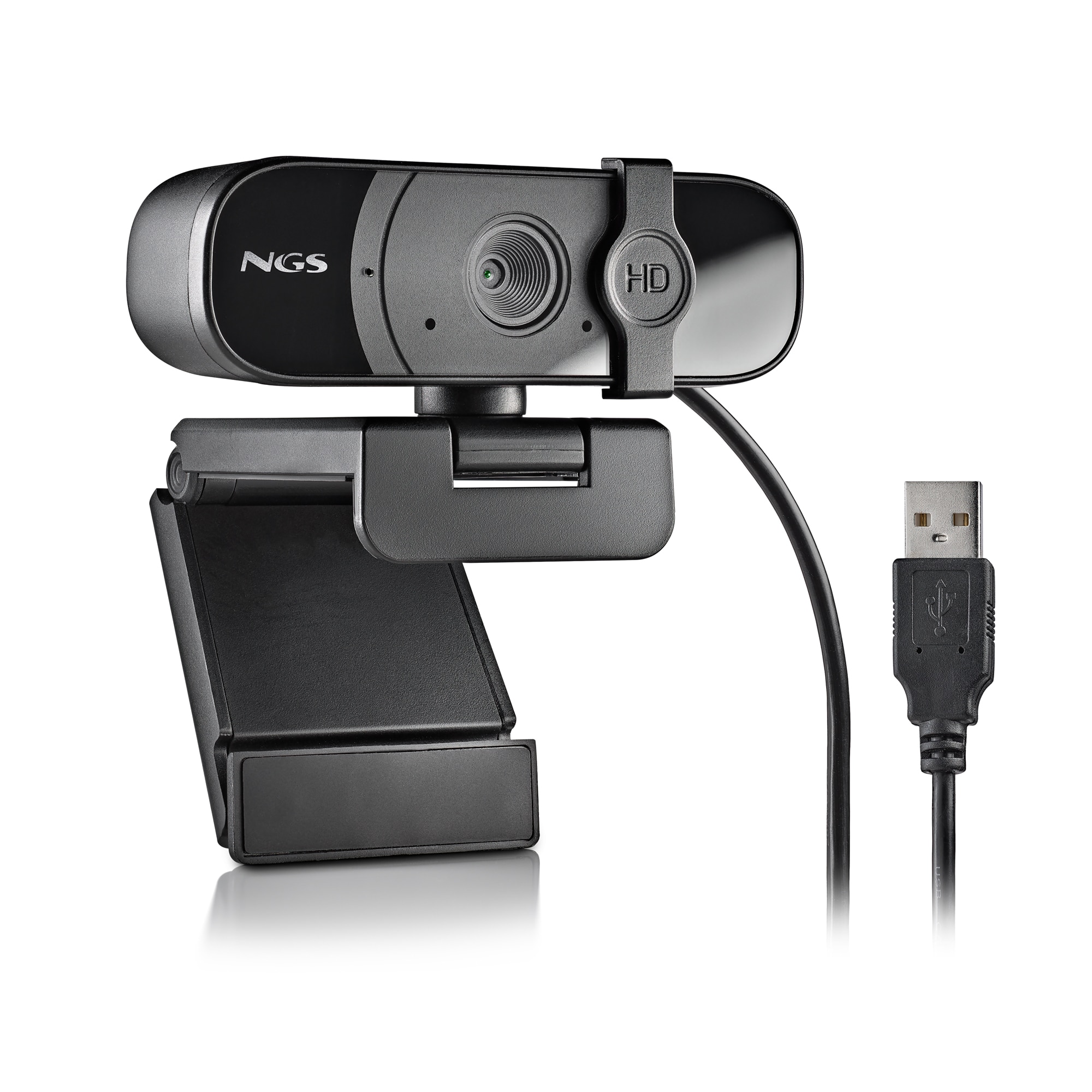 Webcam NGS Xpress Cam 1080 FHD con conexión USB 2.0 - Negro Negro-3