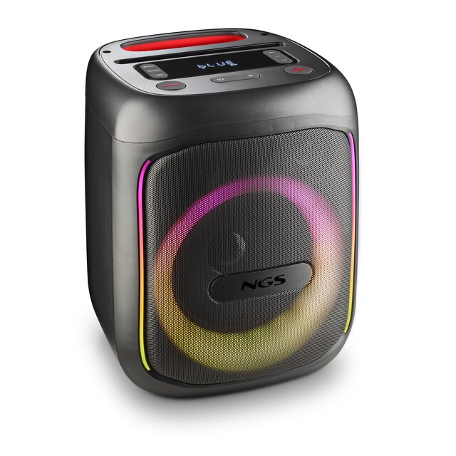 Imagen 0 de Altavoz portátil NGS Wild Swag Go 80W luces LED- BT/TWS/USB/TF/AUX IN