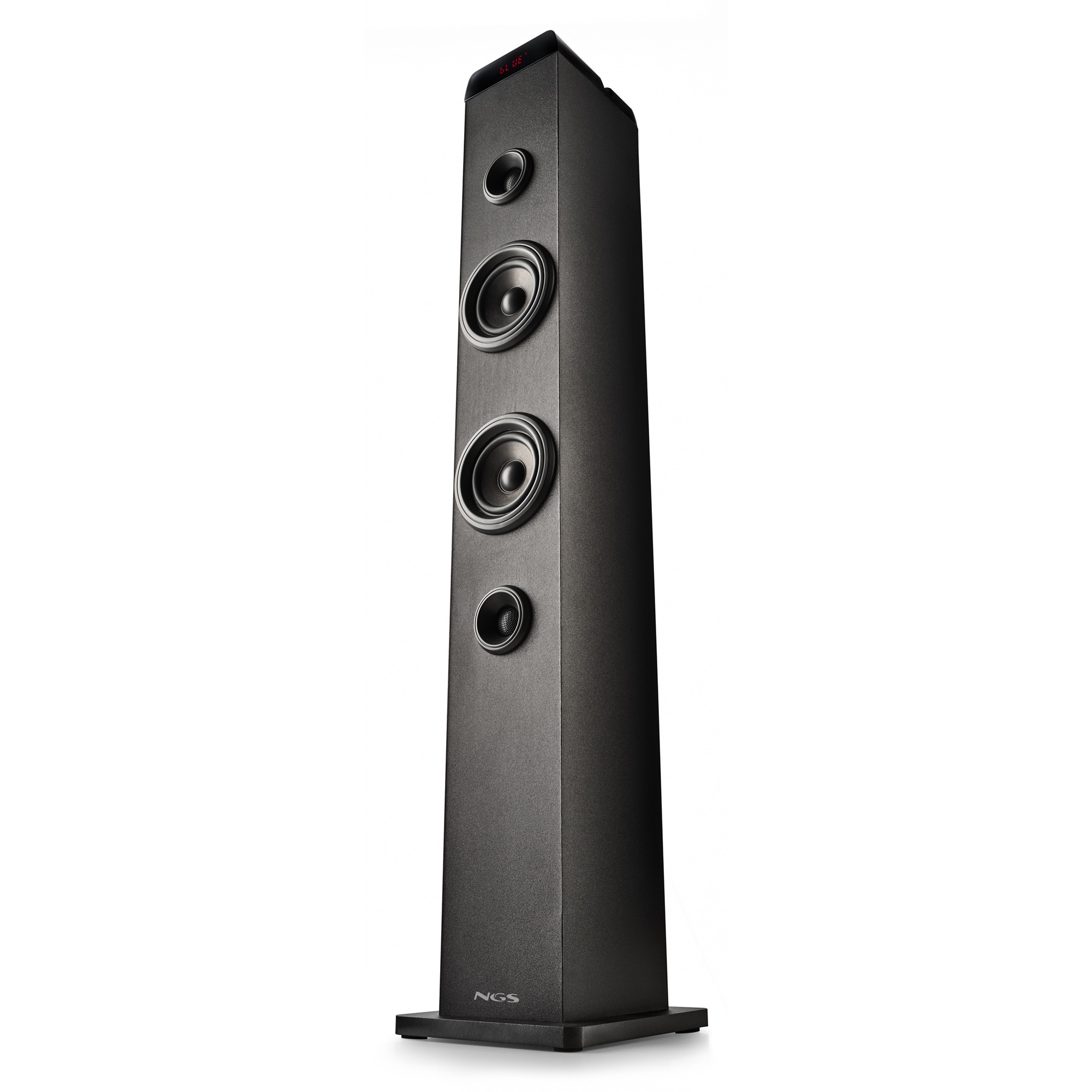 Imagen 2 de Torre de sonido NGS SKYCHARM PRO 80W función broadcasting compatible con Tec.Bluetooth - Negro Negro