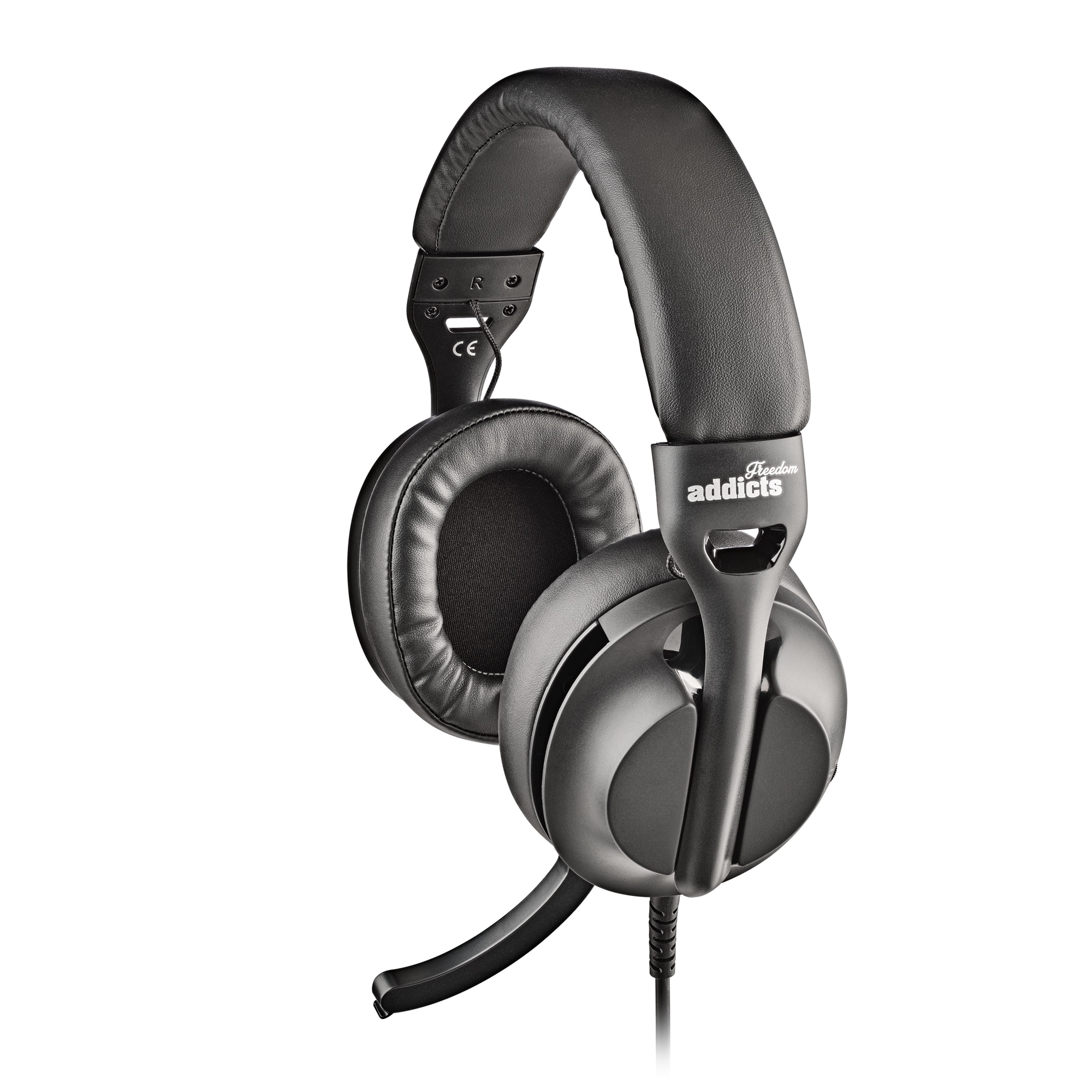 Auriculares de diadema NGS VOX805 USB-C estéreo USB-C y Adaptador USB-A - Negro Negro-1