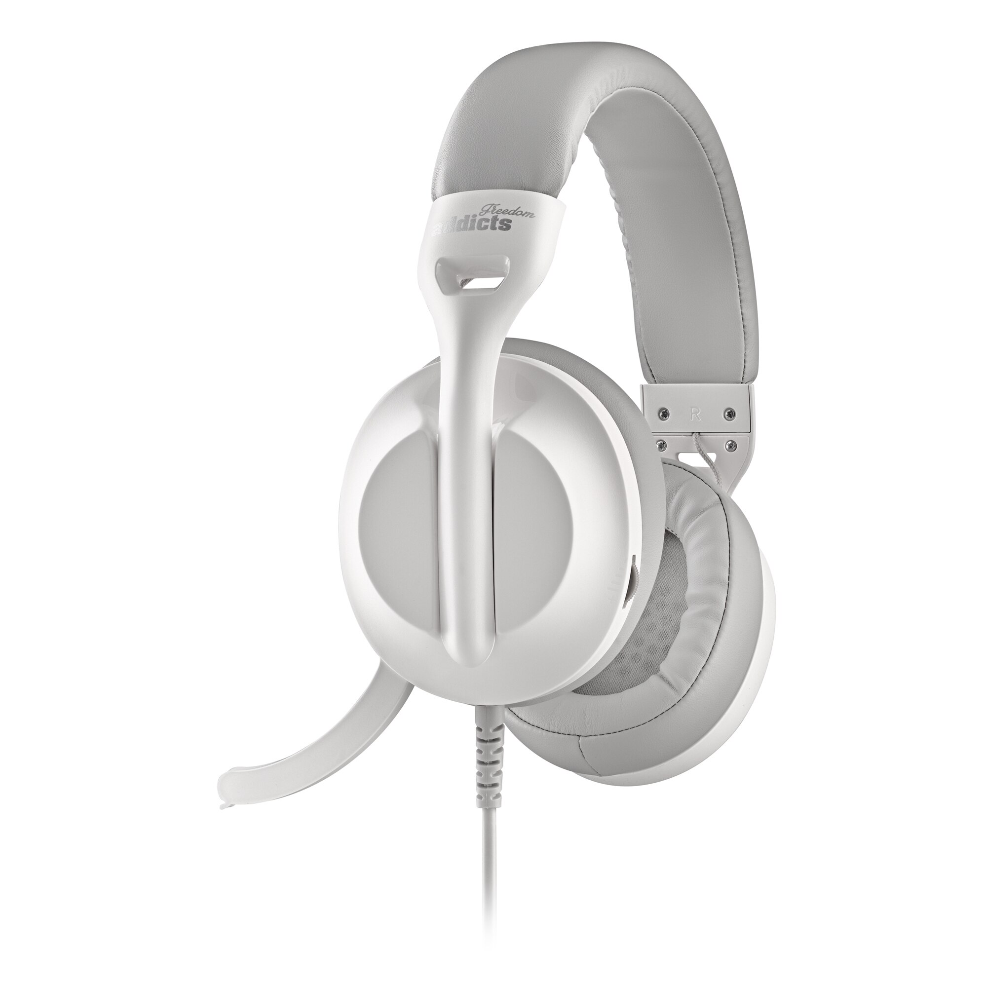 Auriculares de diadema NGS VOX805 USB-C estéreo USB-C y Adaptador USB-A - Blanco Blanco-3