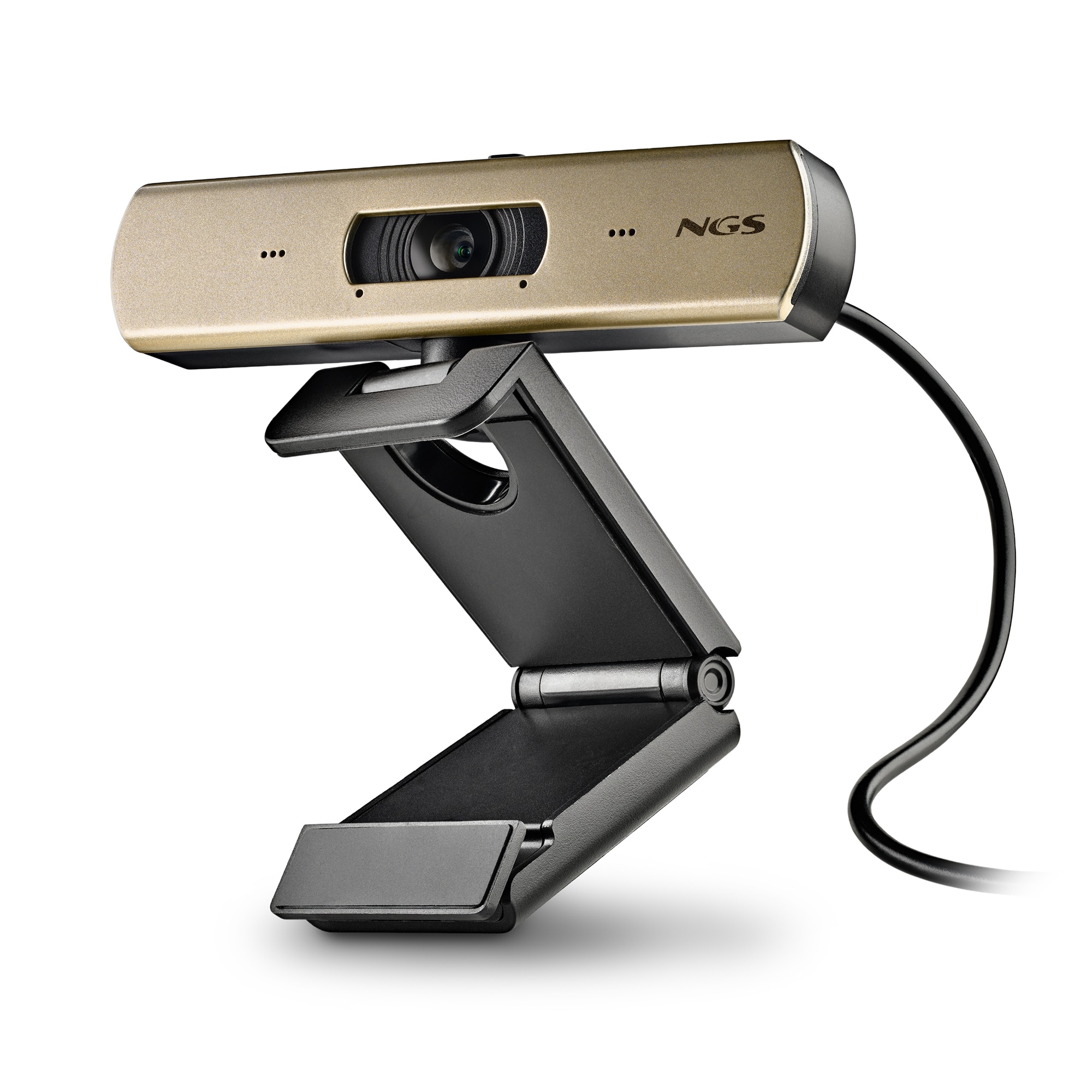 Webcam NGS Xpress Cam 4000 ultra alta definición 4K - Dorado Dorado-1