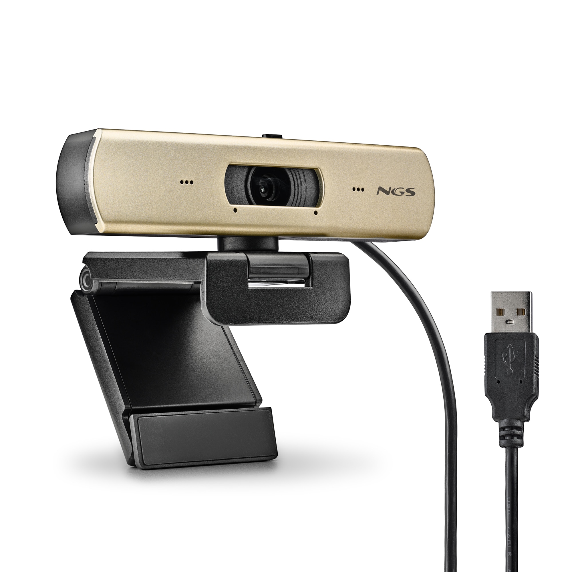 Webcam NGS Xpress Cam 4000 ultra alta definición 4K - Dorado Dorado-5