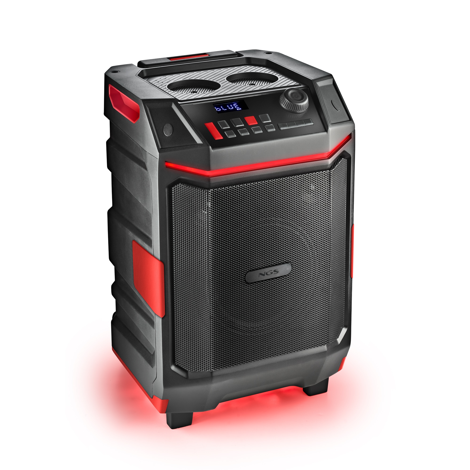 Imagen 5 de Altavoz portátil NGS Wild Bash Luces led RGB - Negro Negro