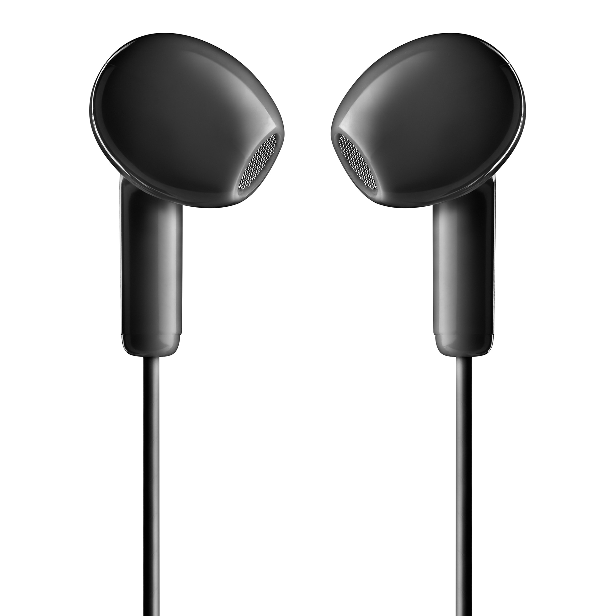 Auriculares de botón NGS CROSS FLIP con micró y control de volumen Conexión Jack 3,5 mm Cable 1,2 - Negro Negro-4