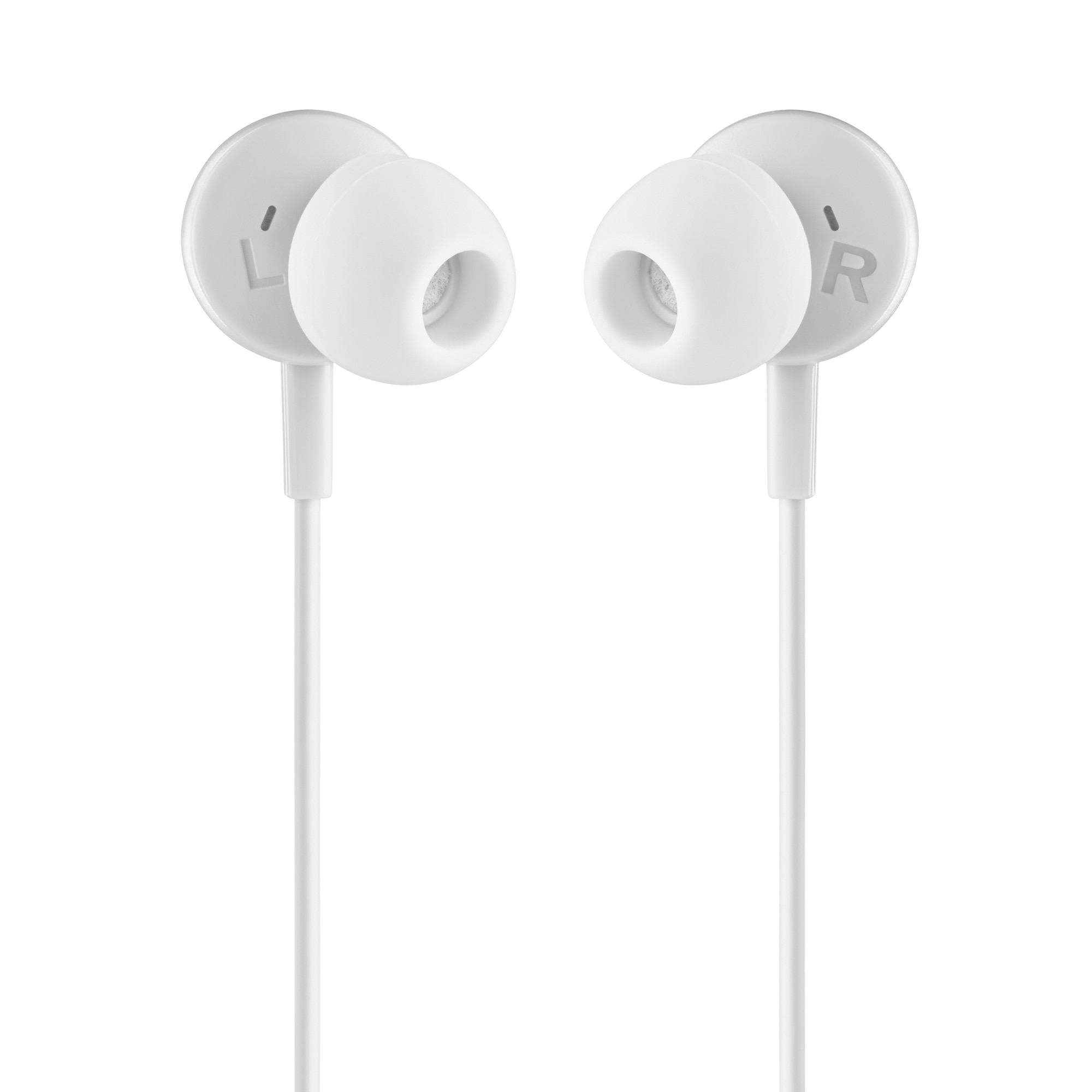 Auricular de botón NGS CROSS DRIFT con micro y control de volumen Conexión Jack 3,5 mm Cable 1,2 - Blanco Blanco-4