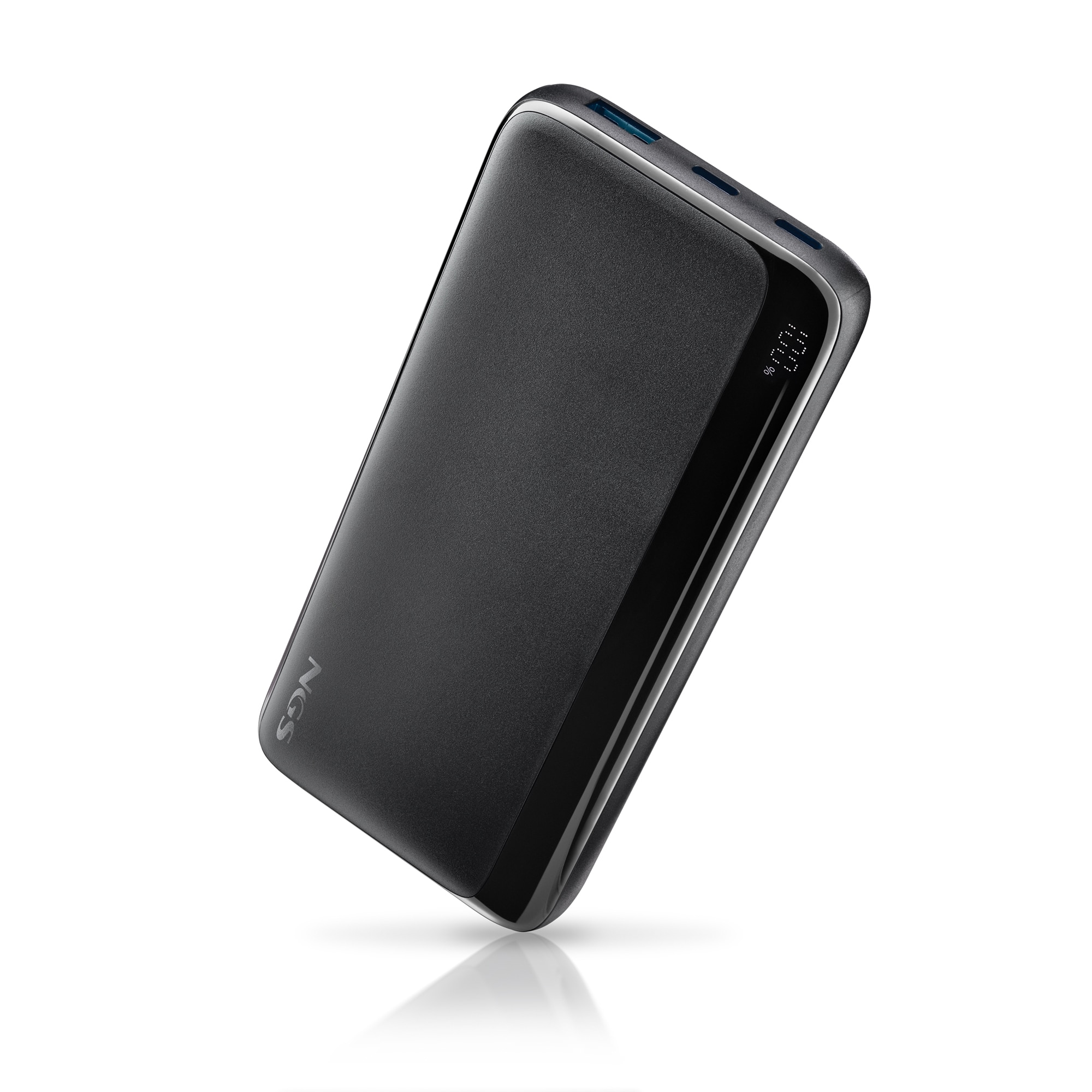 NGS - Batería externa portátil de carga rápida NGS QUIZ 10 de 22,5w. capacidad de 10000mah y compatibilidad universal.