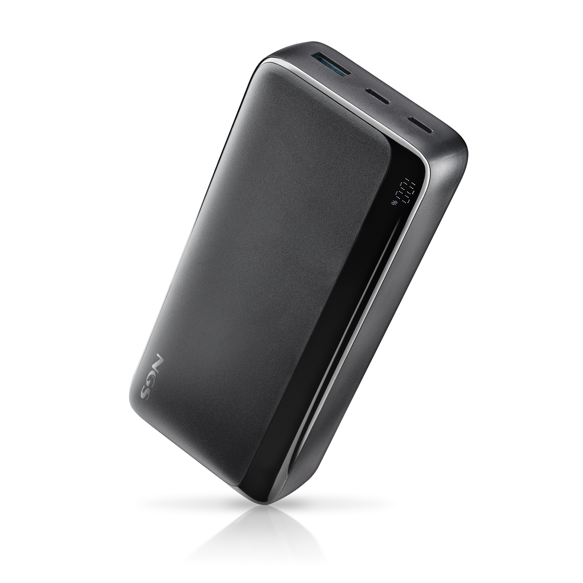 NGS - Batería externa portátil NGS QUIZ 20 de carga rápida de 22,5 w. capacidad de 20000mah y compatibilidad universal.