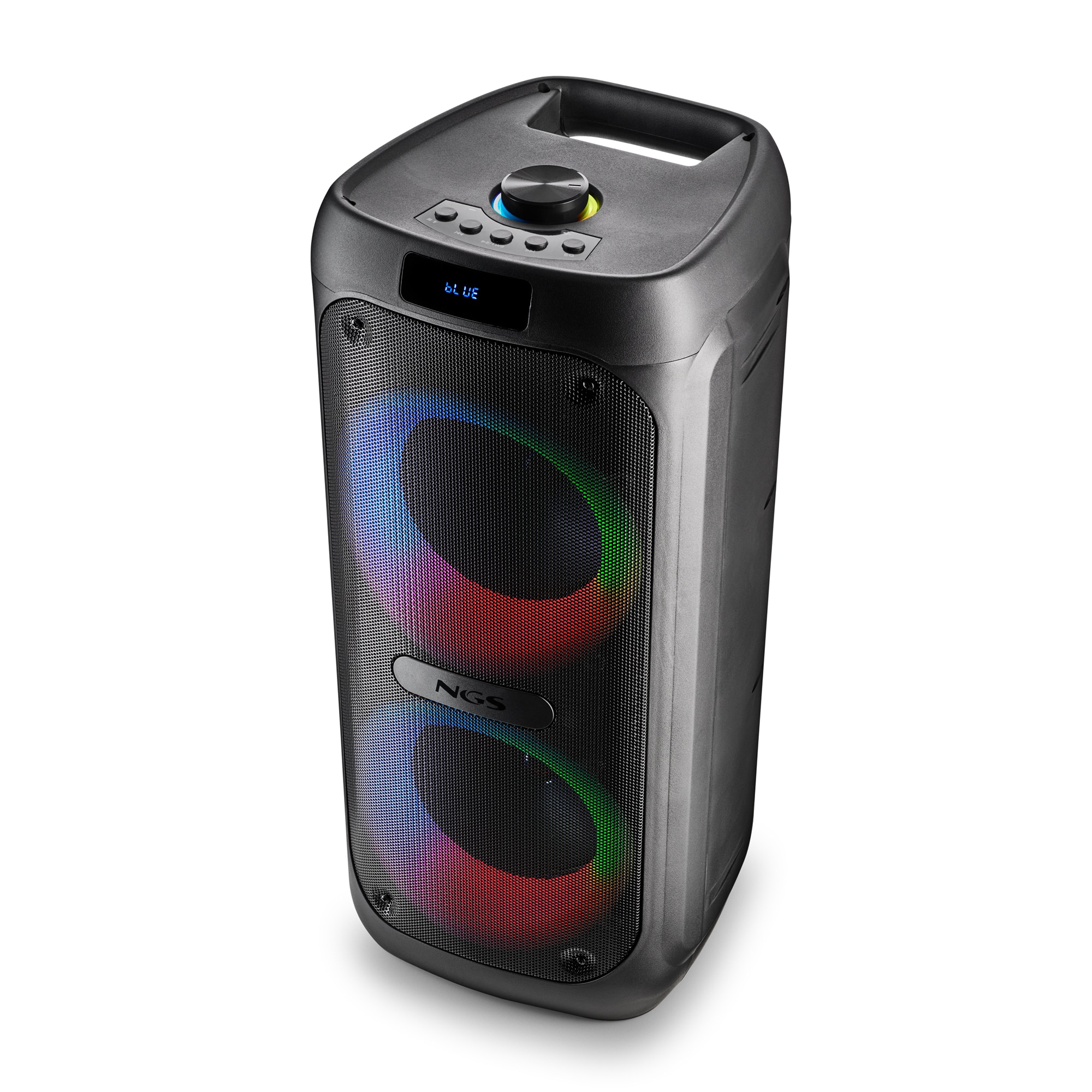 Altavoz portátil 240W Wild Banger 3 NGS Compatible con Bluetooth/TWS/ USB & TF/ AUX IN. - Negro Negro-5