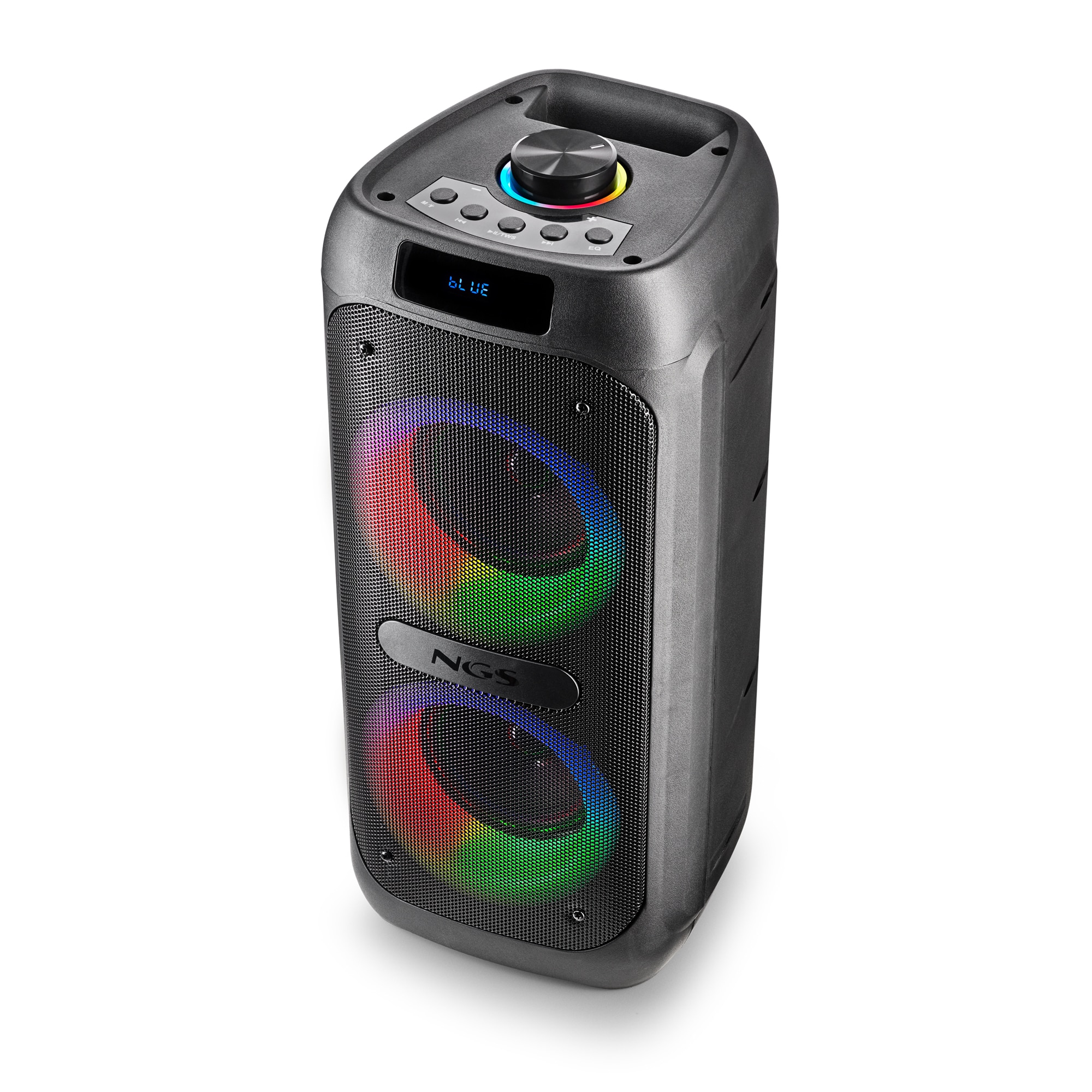 Altavoz portátil 160W Wild Banger 2 NGS Compatible con Bluetooth/TWS/ USB & TF/ AUX IN. - Negro Negro-5