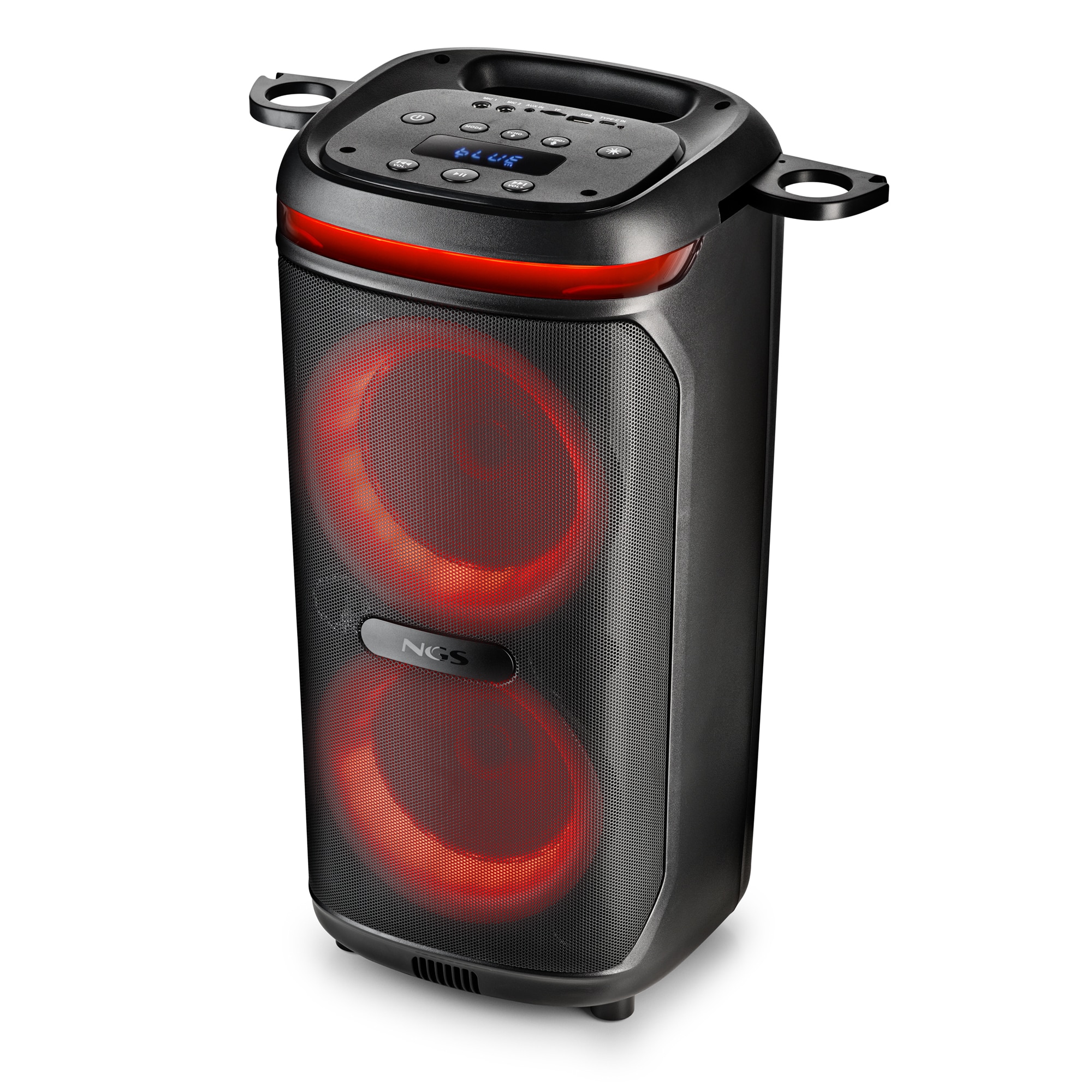 Altavoz portátil premium 400W Wild Drip NGS. Compatible con tecnología Bluetooth y TWS/USB/AUX IN. Batería recargable - Negro Negro-6