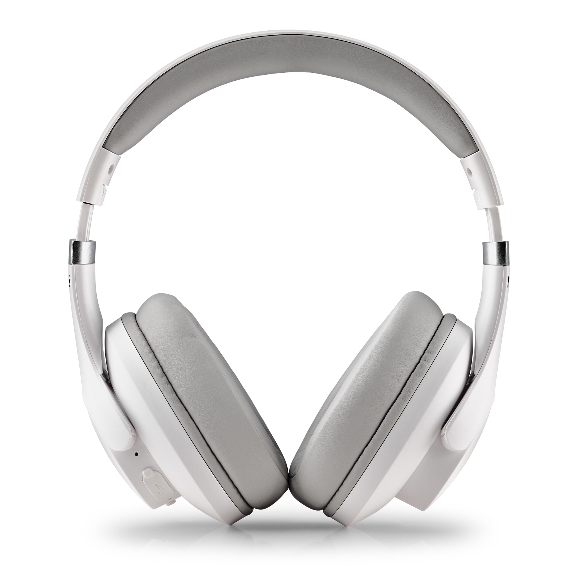 Auricular inalámbrico over-ear compatible con tecno. Bluetooth NGS ARTICA STORM, cancelación de ruido y batería extraíble, 45h - Blanco Blanco-2