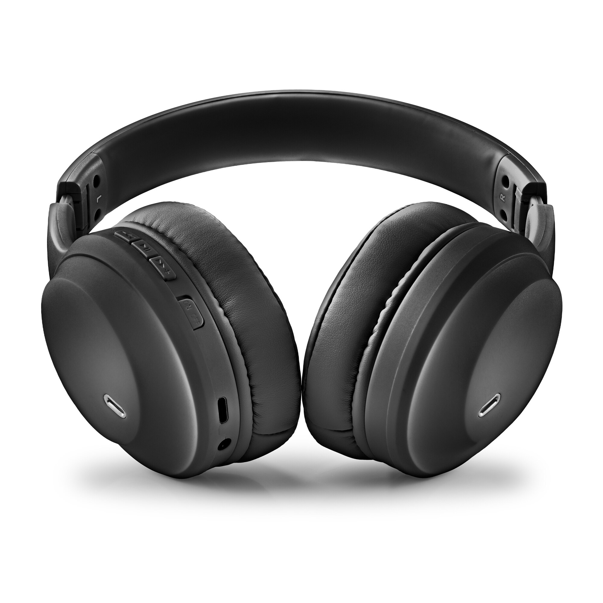 Auricular circumaural inalámbrico compatible con Tecnología Bluetooth NGS ARTICA GLACIER con 75h de autonomía - Negro Negro-4