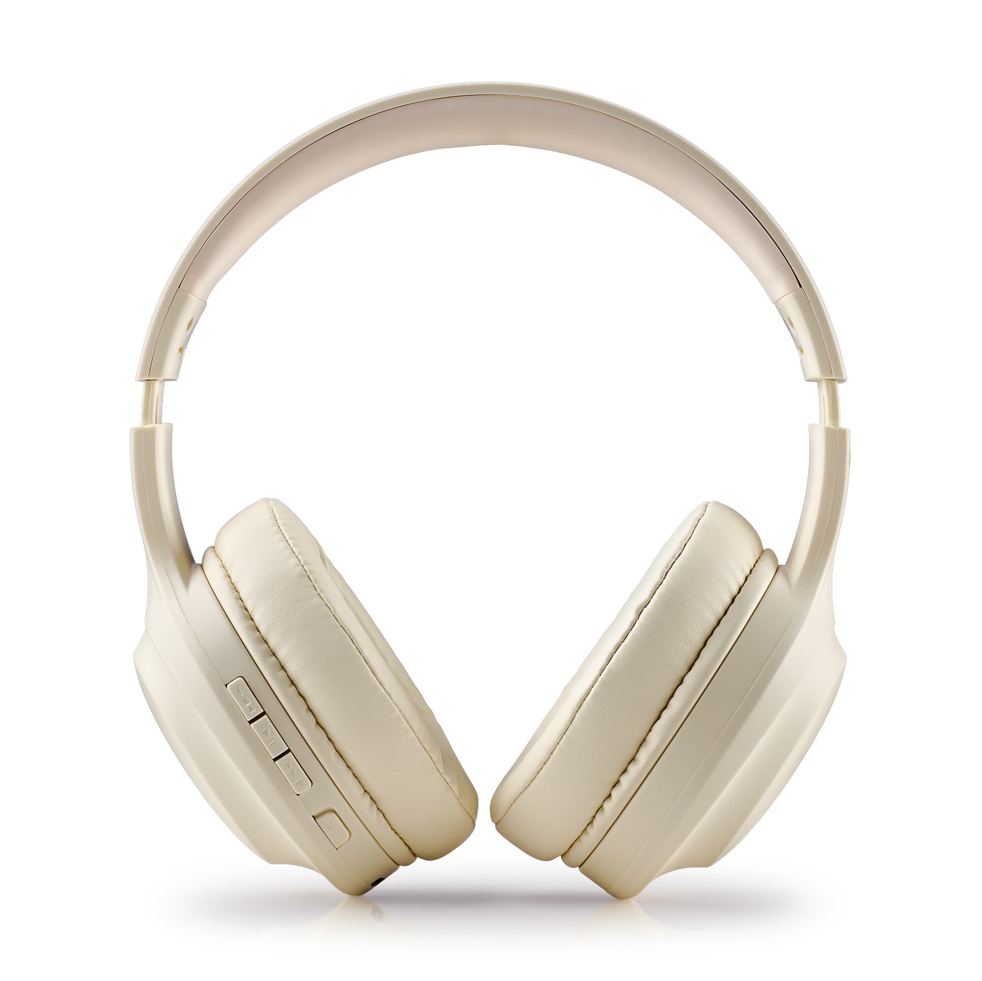 Auricular circumaural inalámbrico compatible con Tecnología Bluetooth NGS ARTICA GLACIER con 75h de autonomía - Beige Beige-2
