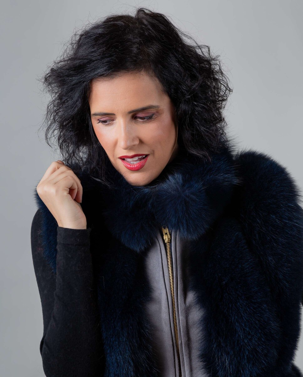 Chaleco Efecto Pelo Bershka Cazadora Puffy Efecto Pelo Capucha