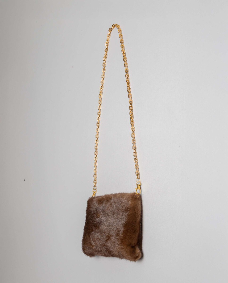 Bolso de multiposición de pelo de visón · De la Roca · El Corte Inglés