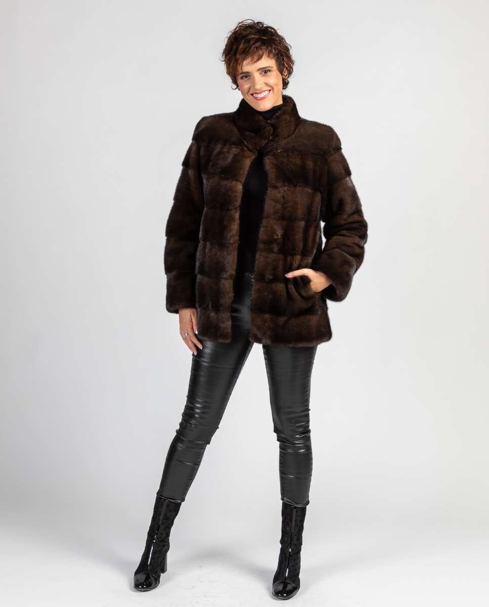 Abrigo Vison Abrigos De Marca Para Mujer Abrigo De Pelo De Mujer