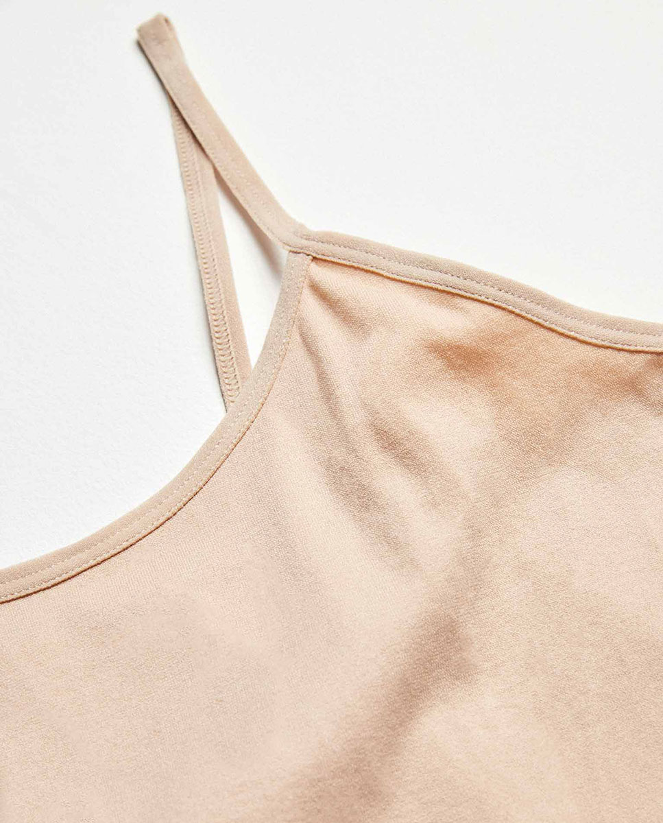 Camiseta interior tirante fino - Ysabel Mora - Nude Nude-4