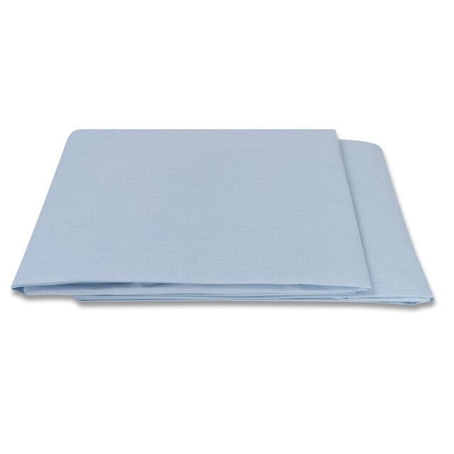 Pack de 2 sábanas bajeras para cuna  60 x 120 cm Babyline Basic  azul