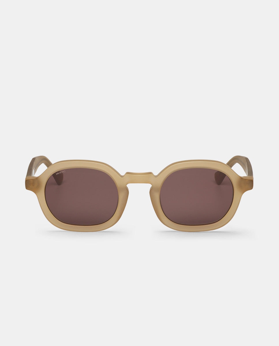 Gafas de sol unisex con montura de acetato multicolor - Mr. Boho - Madera Madera-1