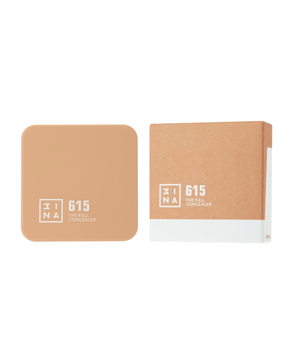 Imagen 2 de Corrector cremoso de alta cobertura y acabado mate natural The Full Concealer 3INA - 615 2 gr 615