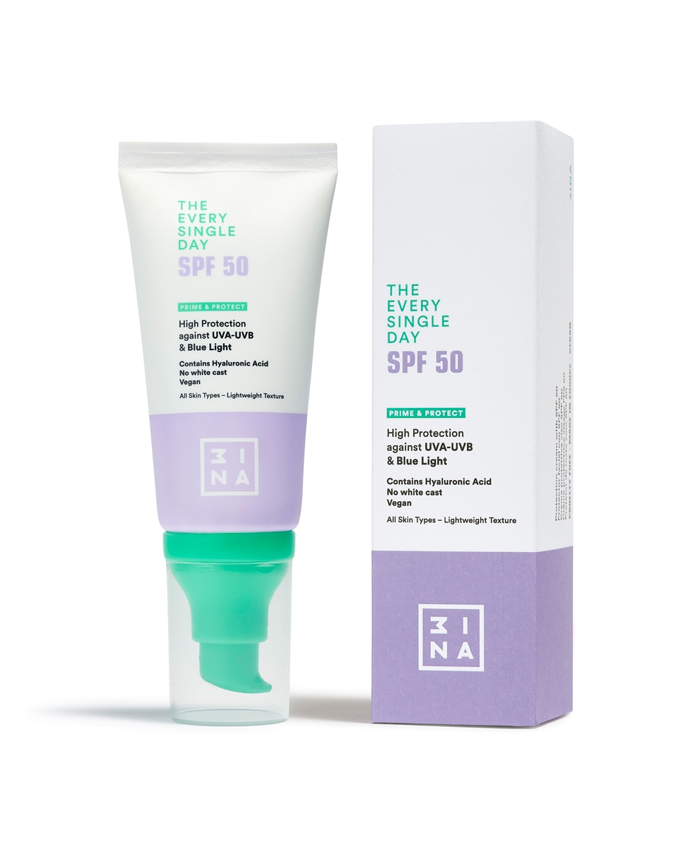 Imagen 4 de Crema protectora con SPF 50 The Every Single Day SPF50 3INA - 50 ml