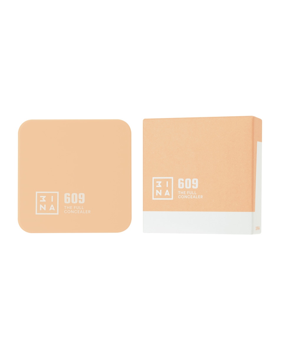 Imagen 2 de Corrector cremoso de alta cobertura y acabado mate natural The Full Concealer 3INA - 609 2 gr 609