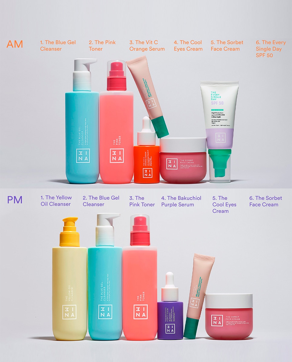 Imagen 4 de Crema facial ligera con textura de sorbete The Sorbet Face Cream 3INA - 50 ml