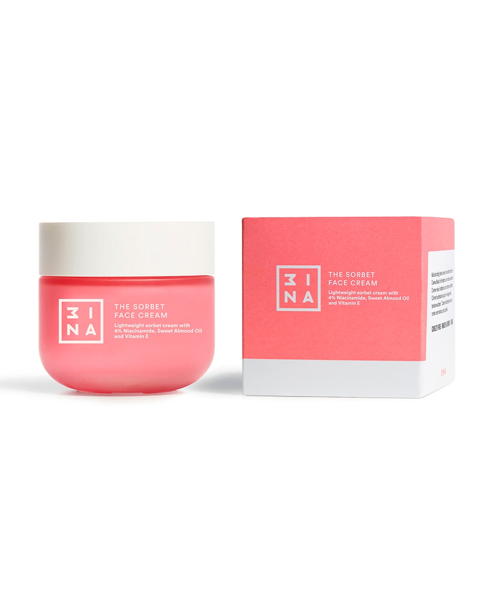 Imagen 5 de Crema facial ligera con textura de sorbete The Sorbet Face Cream 3INA - 50 ml