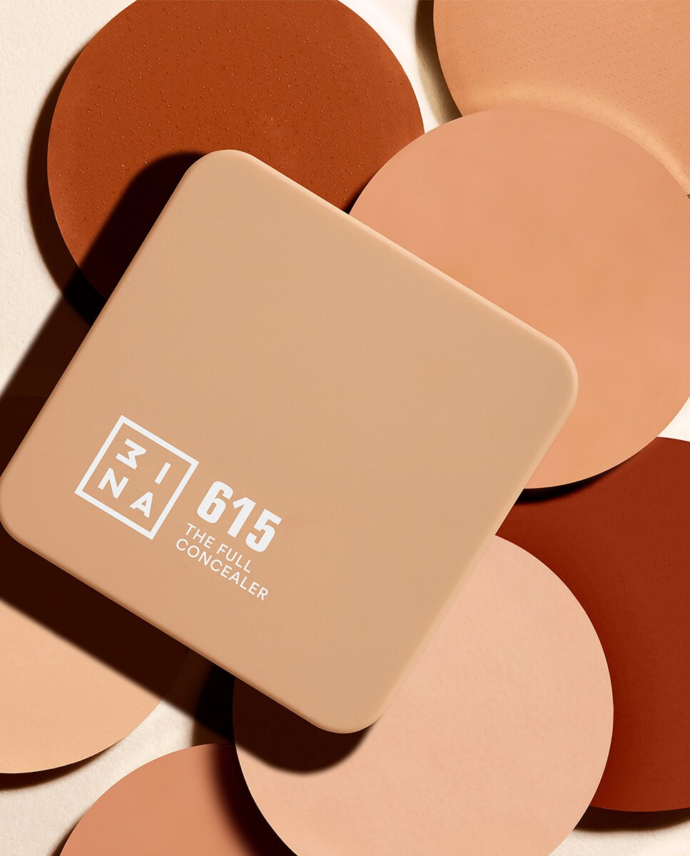 Imagen 3 de Corrector cremoso de alta cobertura y acabado mate natural The Full Concealer 3INA - 619 2 gr 619