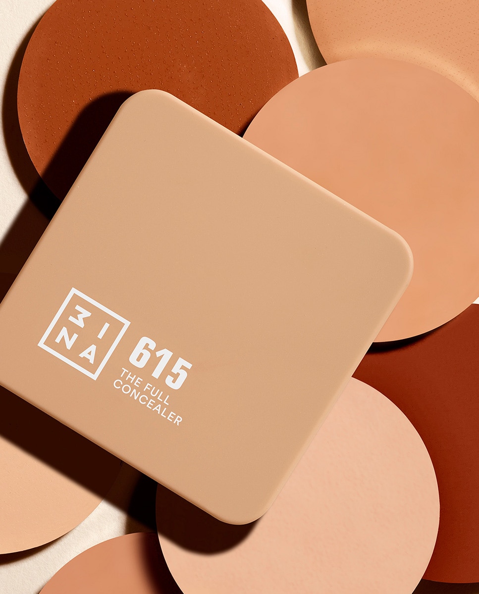 Imagen 3 de Corrector cremoso de alta cobertura y acabado mate natural The Full Concealer 3INA - 621 2 gr 621