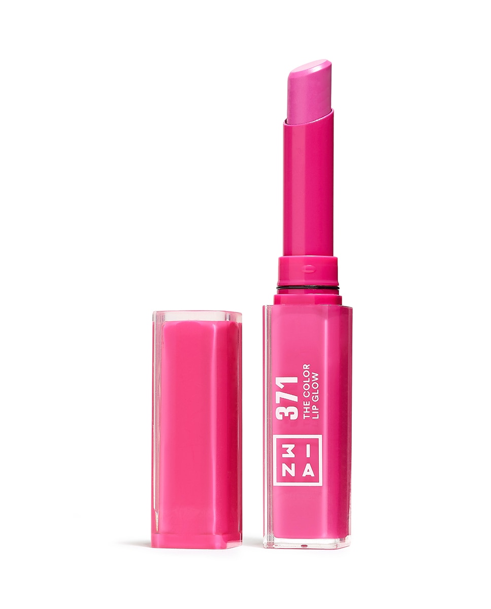 Labial hidratante de color y acabado glow The Color Lip Glow 3INA - 371 1.6 g 371-1